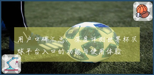 用户口碑汇总：深度评测世界杯买球平台入口的功能与使用体验