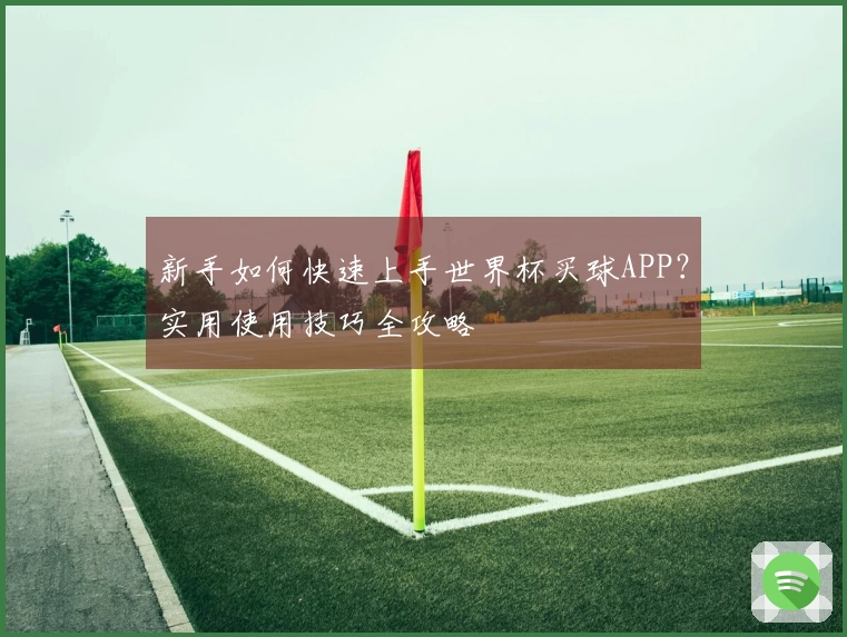 新手如何快速上手世界杯买球APP?实用使用技巧全攻略